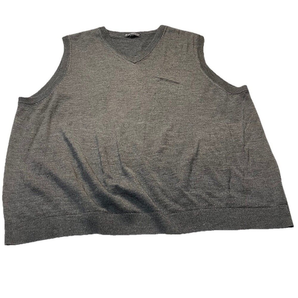 Men's Hart Schaffner Marx - 100% Fine Merino Wool Sweater Vest - SIze 3XB